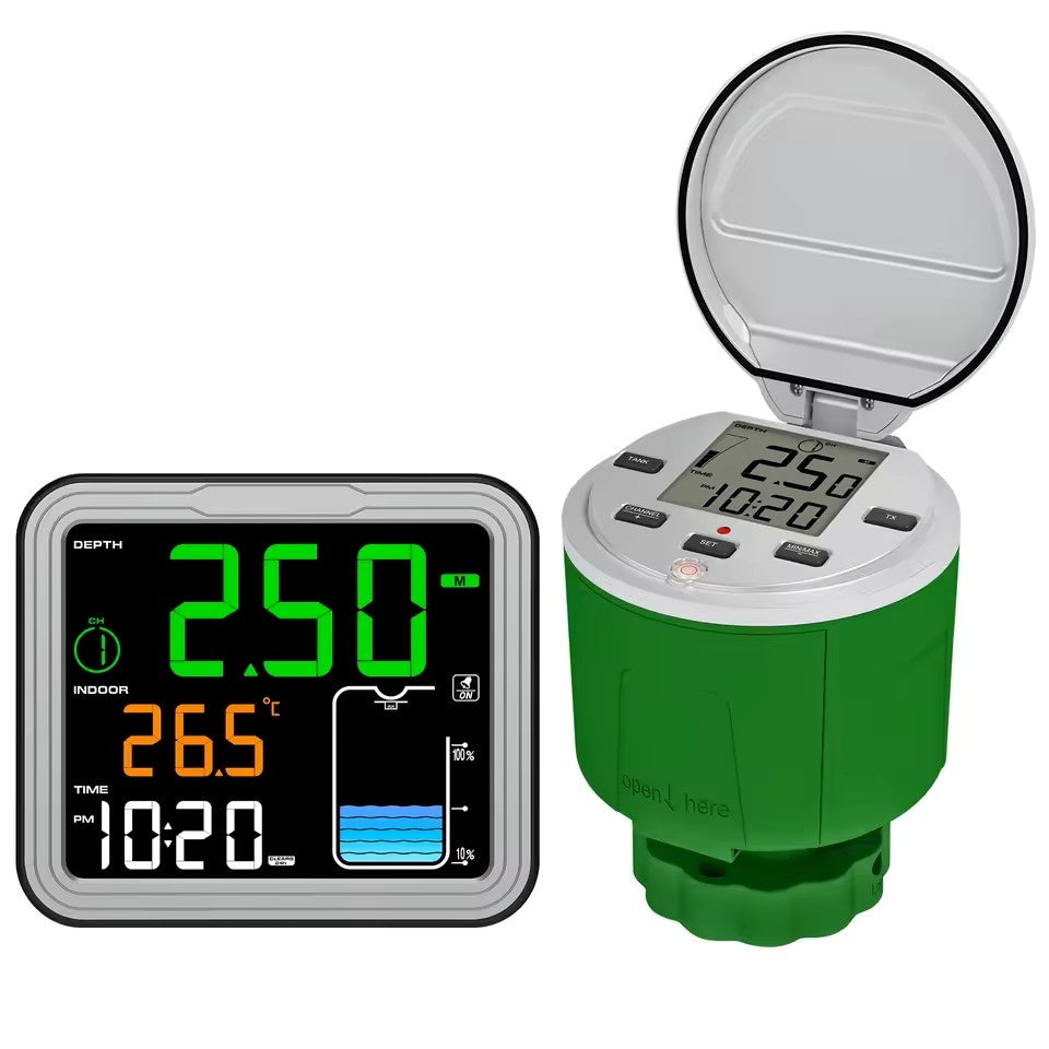 TerraTank display console and ultrasonic sensor unit